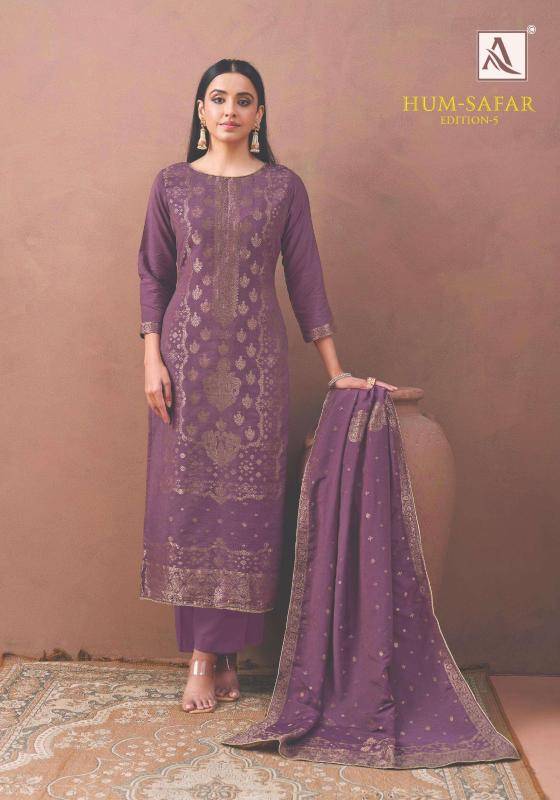Alok suits humsafar edition 5 Wholesale dress materials market in Pune